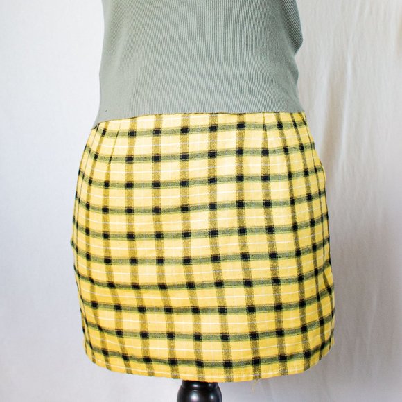 Shein Skirt│Yellow/Black│XS - Picture 2 of 4